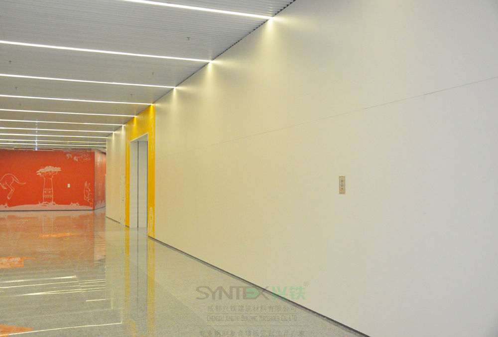 醫(yī)院過(guò)道用鋼制復(fù)合墻板